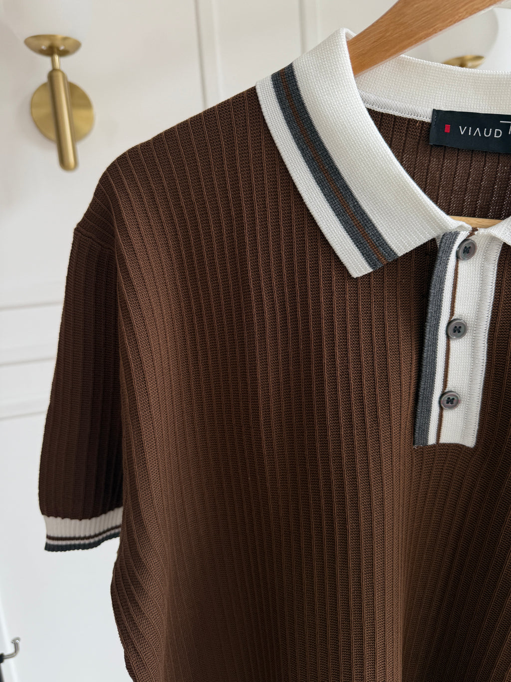 Camisa Polo en Hilo Tejido Premium - Contrast
