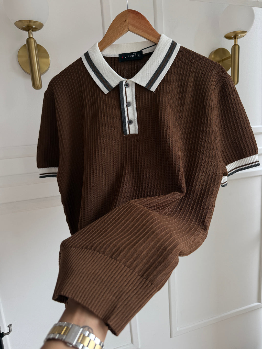 Camisa Polo en Hilo Tejido Premium - Contrast