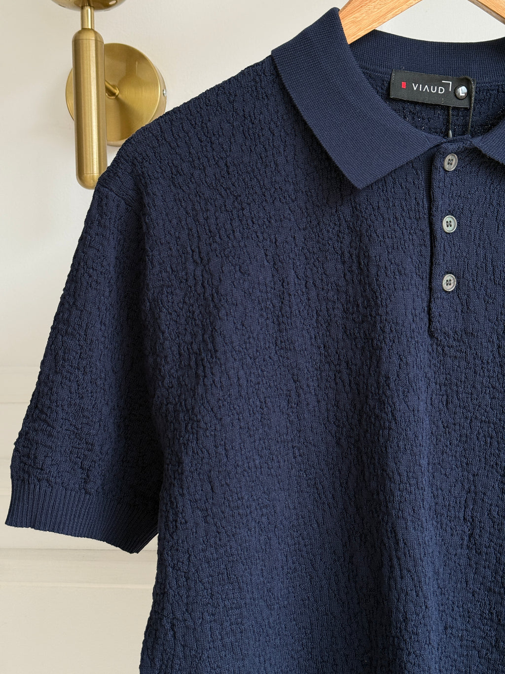 Camisa Polo En Hilo Tejido Premium - Textured