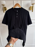 Camisa Cuello Redondo En Hilo Tejido Premium - Trenzado Henley