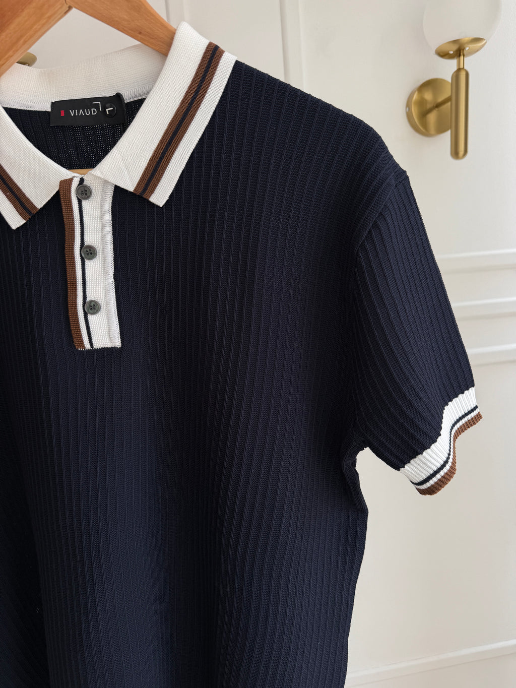 Camisa Polo en Hilo Tejido Premium - Contrast