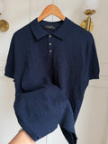 Camisa Polo En Hilo Tejido Premium - Textured